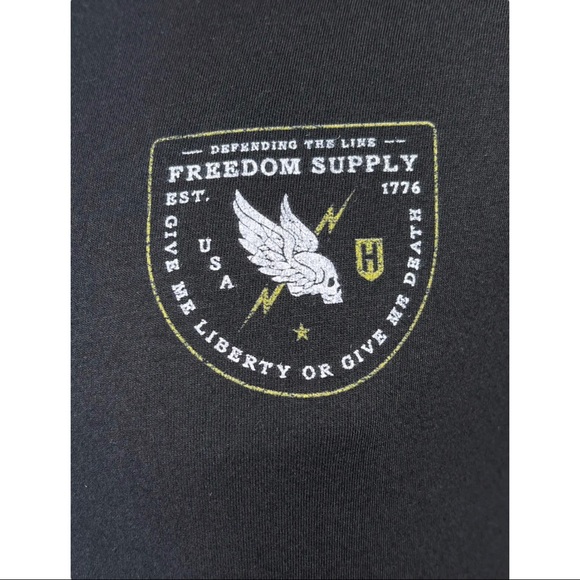 Howitzer Style Men's T-Shirt Freedom Line Military Grunt MFG - Picture 5 of 10